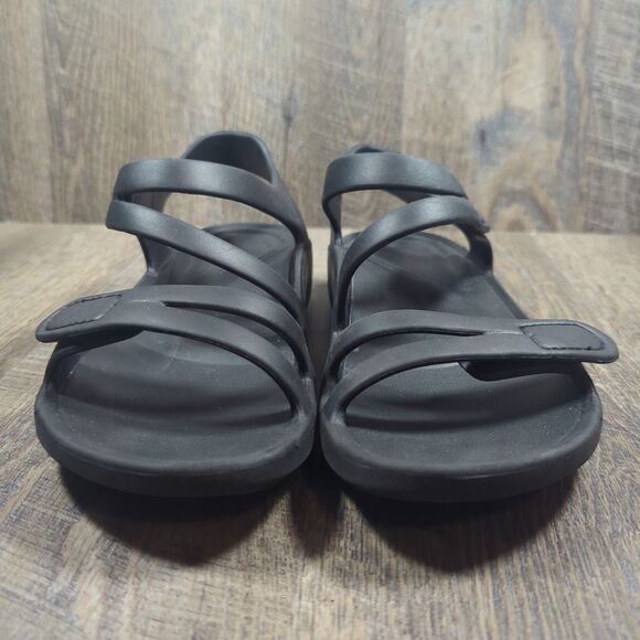 AETREX JILLIAN SPORT SANDALS BLACK WOMEN’S Size 8 LIGHTWEIGHT WATER FRIENDLY - Picture 3 of 13